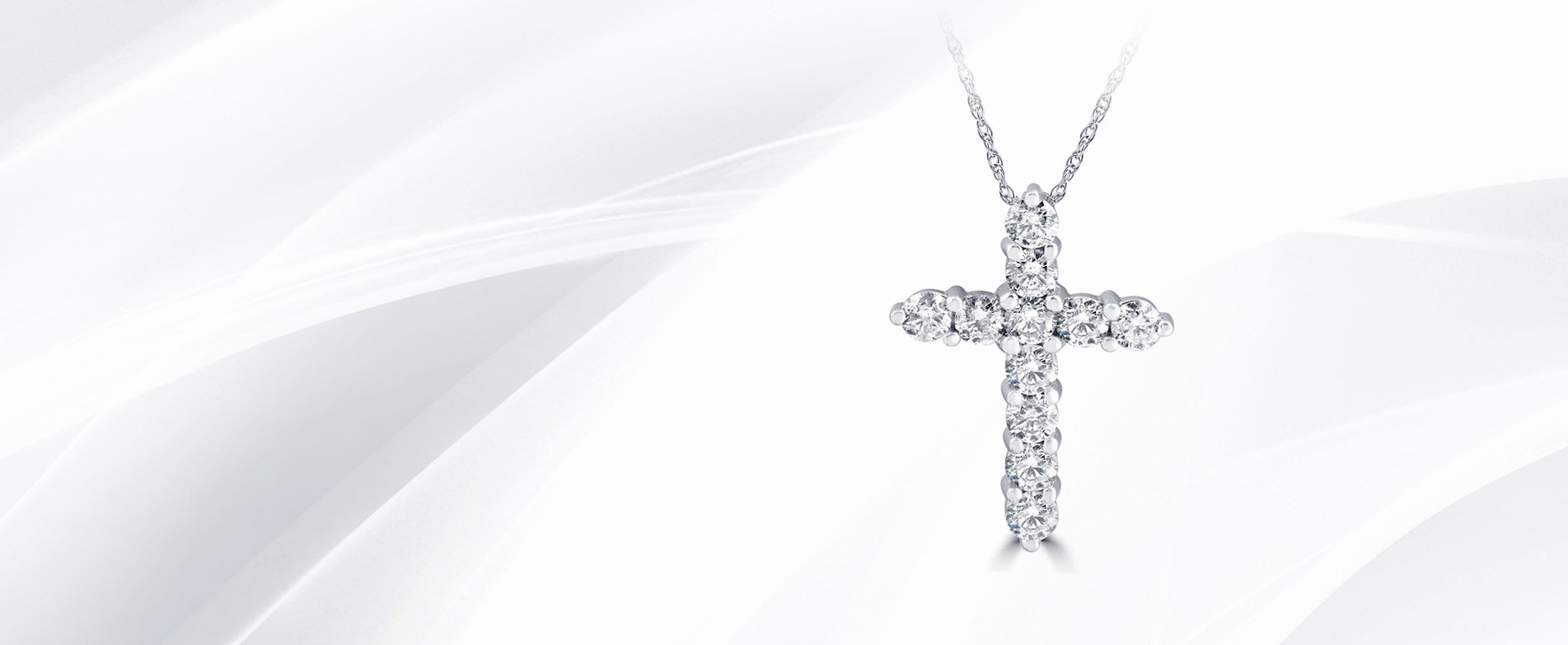 CH Collection - Diamond Cross Pendants