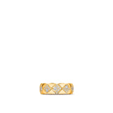 CHANEL Coco Crush Ring-CHANEL Coco Crush Ring - J12870 - CHANEL Coco Crush Ring in 18 karat yellow gold with diamonds totaling 0.85 carat weight.
