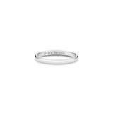 De Beers Classic Band-De Beers Classic Band - R1022440050 - De Beers Classic Band in platinum. 2.0mm wide.