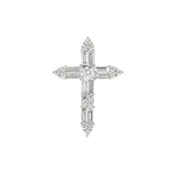 Diamond Cross Pendant with Chain-Diamond Cross Pendant with Chain - DNNEL00281