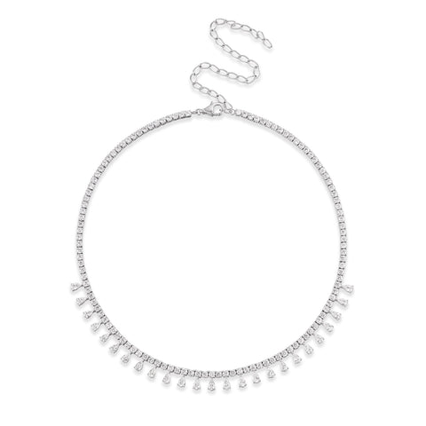 Diamond Necklace-Diamond Necklace - DNNKA00711