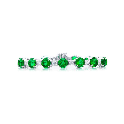 JB Star Emerald Diamond Bracelet-JB Star Emerald Diamond Bracelet - 1332/002