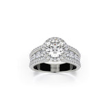 Michael M Diamond Ring Mounting-Michael M Diamond Ring Mounting - R769 - 4