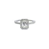 Platinum Diamond Ring-Platinum Diamond Ring - DRUJD00554