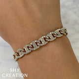 Shy Creation Diamond Link Bracelet 4.05 CT-Shy Creation Diamond Link Bracelet 4.05 CT - SC55025235