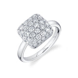 Shy Creation Diamond Pave Ring 1.29 CT-Shy Creation Diamond Pave Ring 1.29 CT - SC22008700V2