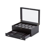 Wolf 10 Piece Watch Box with Drawer-Wolf 10 Piece Watch Box with Drawer - 466202