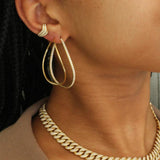 Anita Ko Twisted Hoops-Anita Ko Twisted Hoops - AKTWHP-RG