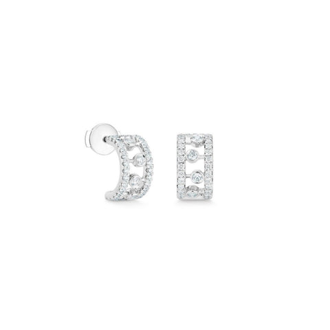 De Beers Dewdrop Hoop Earrings-De Beers Dewdrop Hoop Earrings - J2FU05B00W04