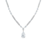 De Beers Pear Drop Necklace-De Beers Pear Drop Necklace - J4LC01Z00W44/J8LC01D20W00