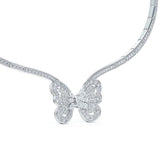 De Beers Portraits of Nature Butterfly Necklace-De Beers Portraits of Nature Butterfly Necklace - J4PN01M00W39