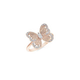 De Beers Portraits of Nature Butterfly Ring-De Beers Portraits of Nature Butterfly Ring - J1PN01M00K52