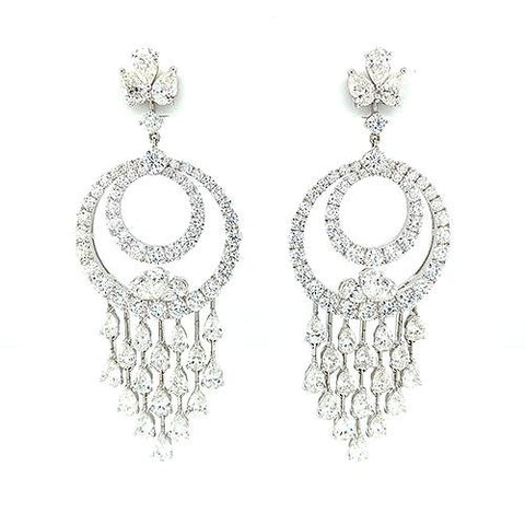 Diamond Earrings-Diamond Earrings -