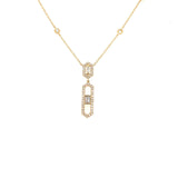 Diamond Necklace-Diamond Necklace - DNRDI00158