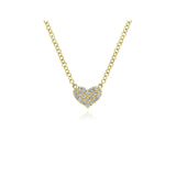 Gabriel & Co. Diamond Heart Pendant Necklace-Gabriel & Co. Diamond Heart Pendant Necklace - NK5450Y45JJ