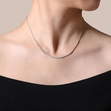 Gabriel & Co. Diamond Necklace-Gabriel & Co. Diamond Necklace - NK6954W45JJ