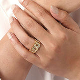 Gabriel & Co. Large Link Ring-Gabriel & Co. Large Link Ring - LR52144Y4JJJ