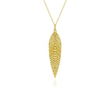 Gabriel & Co. Leaf Pendant Necklace-Gabriel & Co. Leaf Pendant Necklace - NK6764Y4JJJ