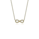 Gabriel & Co. Twisted Rope Infinite Pendant Necklace-Gabriel & Co. Twisted Rope Infinite Pendant Necklace - NK6404Y4JJJ