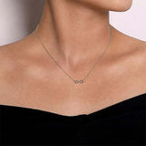 Gabriel & Co. Twisted Rope Infinite Pendant Necklace-Gabriel & Co. Twisted Rope Infinite Pendant Necklace - NK6404Y4JJJ