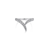 Gabriel & Co. V Shaped Bypass Diamond Ring-Gabriel & Co. V Shaped Bypass Diamond Ring - LR51302W45JJ