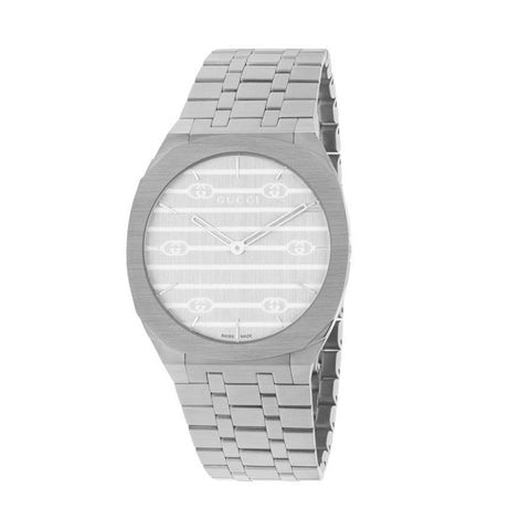 Gucci 25H 34mm-Gucci 25H Stainless Steel - YA163402