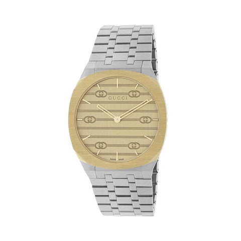 Gucci 25H 34mm-Gucci 25H Stainless Steel - YA163403