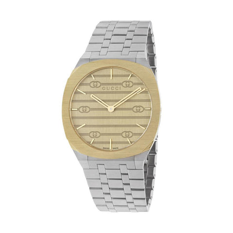 Gucci 25H 38mm-Gucci 25H Stainless Steel - YA163405