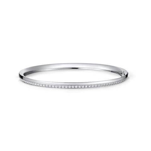 Hearts On Fire Barre Pavé Bangle-Hearts On Fire Barre Pavé Bangle - UU2836-W