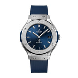 Hublot Classic Fusion Blue Titanium 38mm-Hublot Classic Fusion Blue Titanium 38mm - 565.NX.7170.LR