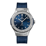 Hublot Classic Fusion Blue Titanium 38mm-Hublot Classic Fusion Blue Titanium 38mm -