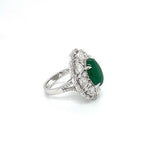 Jade Diamond Ring-Jade Diamond Ring -