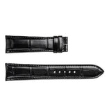 Jaeger-LeCoultre Alligator Leather Black 22/20mm-Jaeger LeCoultre Alligator Leather Black 22/20mm - QC21C73C