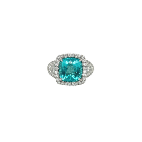 JB Star Paraiba Diamond Ring-JB Star Paraiba Diamond Ring - 7407/001