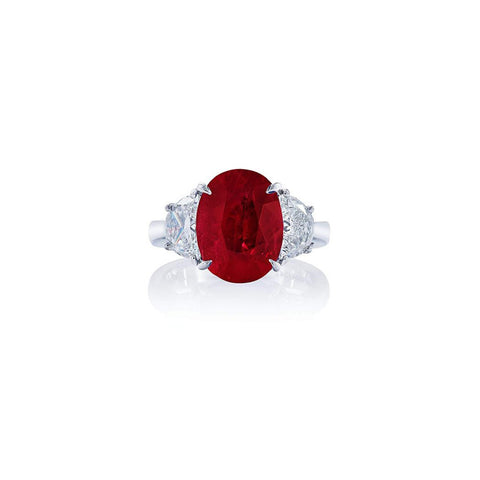 JB Star Ruby Diamond Ring-JB Star Ruby Diamond Ring -