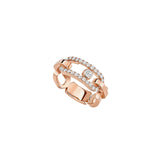 Messika Move Link Diamond Ring-Messika Move Link Diamond Ring - 12728-PG