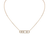 Messika Move Pavé Necklace-Messika Move Pavé Necklace -