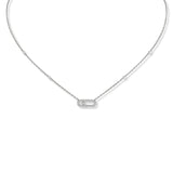 Messika Move Uno Necklace Pavé-Messika Move Uno Necklace -