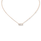 Messika Move Uno Necklace Pavé-Messika Move Uno Necklace Pavé -