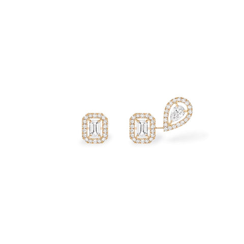 Messika My Twin 1+2 Earrings-Messika My Twin 1+2 Earrings -