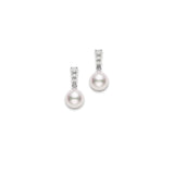 Mikimoto Akoya Morning Dew Diamond Earrings-Mikimoto Akoya Morning Dew Diamond Earrings - PEA643DW90