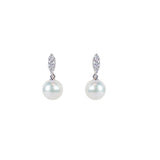 Mikimoto Morning Dew Akoya Cultured Pearl Earrings-Mikimoto Morning Dew Akoya Cultured Pearl Earrings -