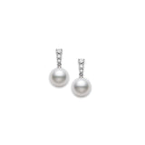 Mikimoto White South Sea Cultured Pearl Earrings-Mikimoto White South Sea Cultured Pearl Earrings -