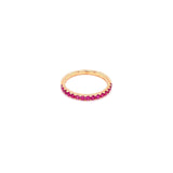 Pink Sapphire Band-Pink Sapphire Band -