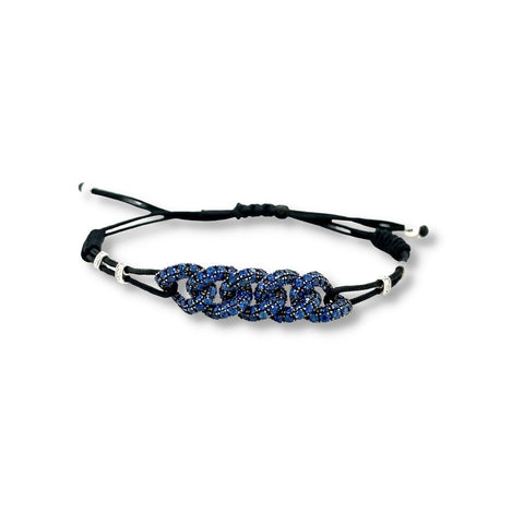 Pippo Perez Sapphire Link Bracelet-Pippo Perez Sapphire Link Bracelet - B404ZB