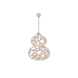 Qeelin Wulu Medium Lace Single Earring-Qeelin Wulu Medium Lace Single Earring -