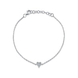 Shy Creation Diamond Heart Bracelet 0.05 CT-Shy Creation Diamond Heart Bracelet - SC55007633