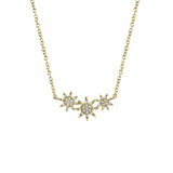 Shy Creation Diamond Star Necklace 0.09 CT-Shy Creation Diamond Star Necklace - SC55006110