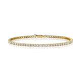 Shy Creation Diamond Tennis Bracelet 2.80 CT-Shy Creation Diamond Tennis Bracelet - SC22008250 - Shy Creation Diamond Tennis Bracelet in 14 karat yellow gold.