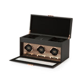 Wolf Copper Triple Winding Box-Wolf Copper Triple Winding Box -